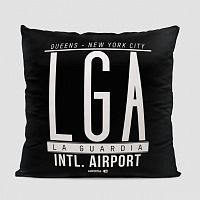 LGA Letters - Throw Pillow