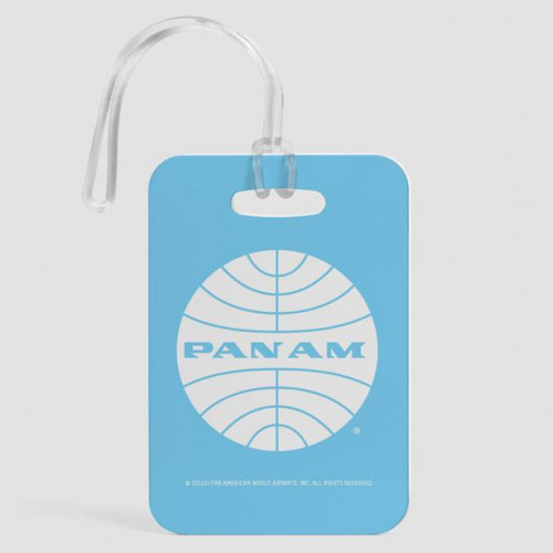 Pan Am Logo - Luggage Tag