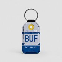 BUF - Leather Keychain