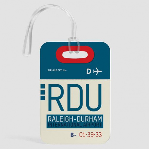 RDU - Luggage Tag