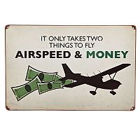Airspeed and Money Sign