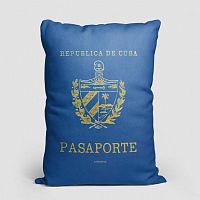 Cuba - Passport Rectangular Pillow