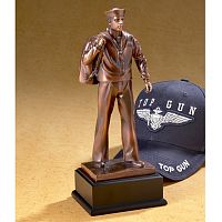 Navy Serviceman Sculpture