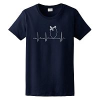 Women’s Aviation Heartbeat T-Shirt