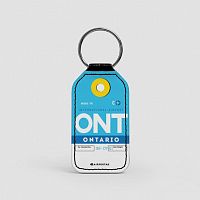 ONT - Leather Keychain