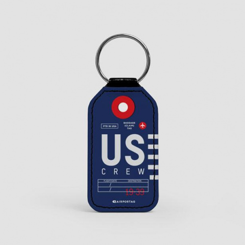 US - Leather Keychain