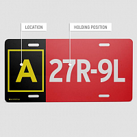Hold Position - License Plate