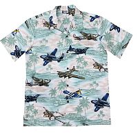 Bombers and Fighters Aloha Shirt