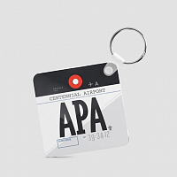 APA - Square Keychain