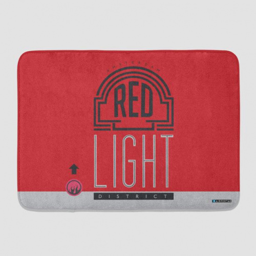Red Light - Bath Mat