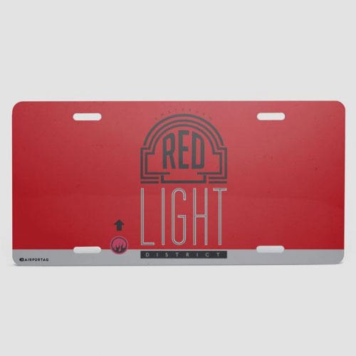 Red Light - License Plate