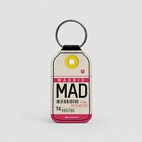 MAD - Leather Keychain