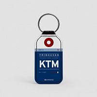 KTM - Leather Keychain