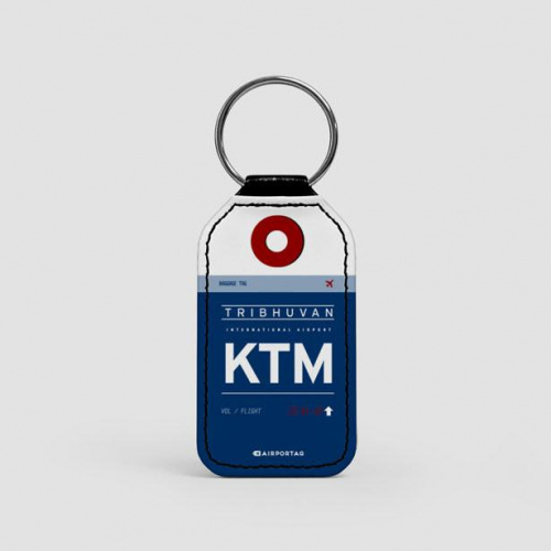 KTM - Leather Keychain