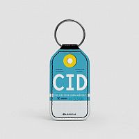 CID - Leather Keychain