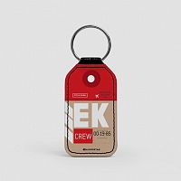 EK - Leather Keychain