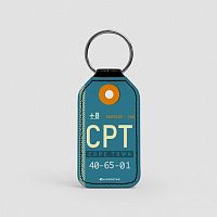 CPT - Leather Keychain