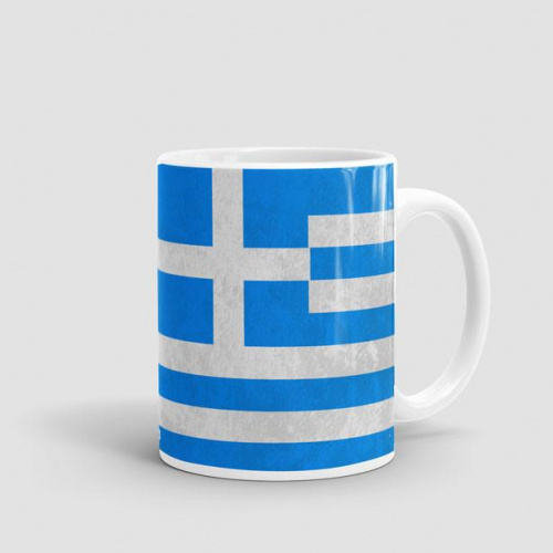 Greek Flag - Mug