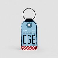 OGG - Leather Keychain