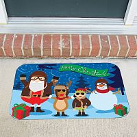 An Aviators Christmas Doormat