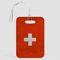 Switzerland Flag - Luggage Tag