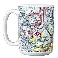 Custom U.S. Aeronautical Chart  Coffee Mug