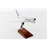 Skymarks American 787-8 1/200 W/Wood Stand