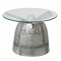 Warbird Table with Glass Top