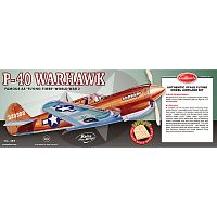 P-40 Warhawk WWII Balsa Wood Fighter Model Kit