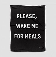 Wake Me For Meals - Blanket