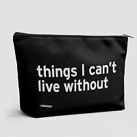 Things I can't live without - Packing Bag