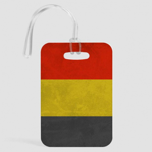 Belgian Flag - Luggage Tag