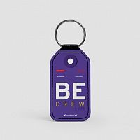 BE - Leather Keychain