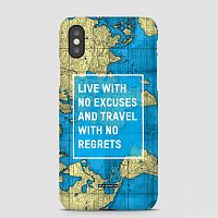 Live With No Excuses - Phone Case