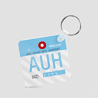 AUH - Square Keychain