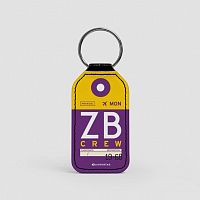 ZB - Leather Keychain