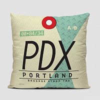 PDX - Throw Pillow