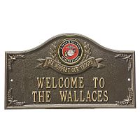 Personalized United States Marines Wall Plaques