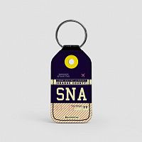 SNA - Leather Keychain