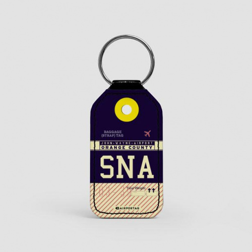 SNA - Leather Keychain