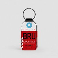 BRU - Leather Keychain