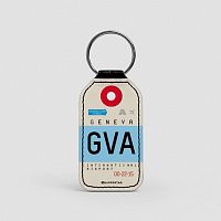 GVA - Leather Keychain