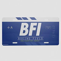 BFI - License Plate