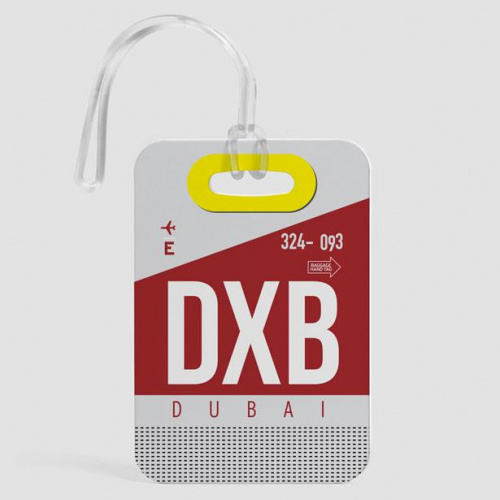 DXB - Luggage Tag