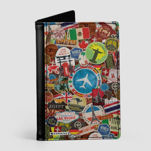 Travel Stickers - Passport Cover