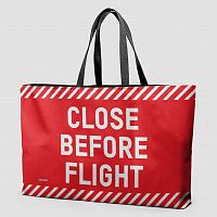 Close Before Flight - Weekender Bag