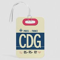 CDG - Luggage Tag