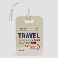 Travel is - Old Tag - Luggage Tag