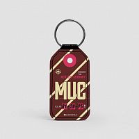 MUC - Leather Keychain