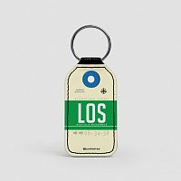 LOS - Leather Keychain
